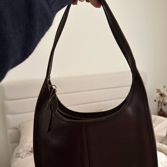 Coach Vintage Large Ergo Pocket Zip Shopper 9033 (Mahogany Brown) - Picture 7 of 8